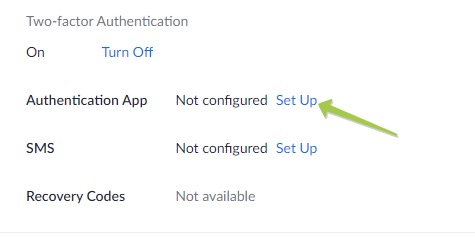 Using Token2 hardware tokens for Zoom two-factor authentication