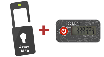 Azure MFA tokens, OATH TOTP Hardware MFA tokens for Office 365 Azure cloud Multi-factor authentication