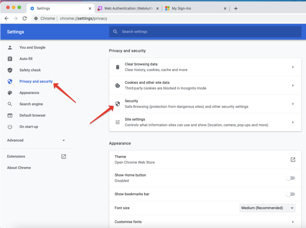 Managing T2F2 FIDO2 keys under macOS or Linux