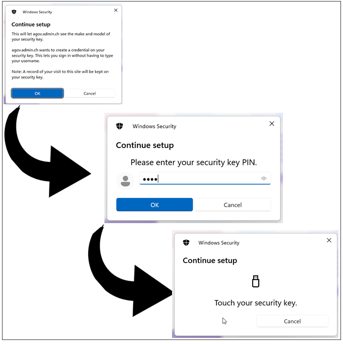 Enrolling FIDO2 Security Keys for AGOV: A Guide to Secure and Convenient Authentication with Token2 Security Keys