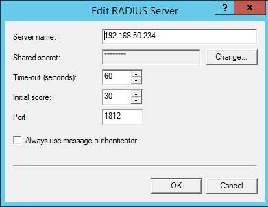 Hardware tokens for PPTP VPN on Windows Server using TOTPRadius